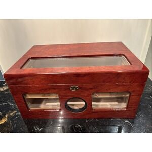 Valencia Cherrywood 120 Count Humidor - Read